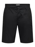 ONSKAL CHINO 0287 SHORTS CS black