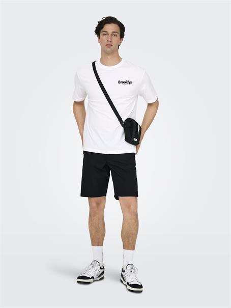 ONSKAL CHINO 0287 SHORTS CS black