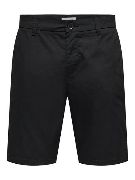 ONSKAL CHINO 0287 SHORTS CS black