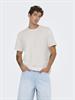ONSKIAN LIFE REG SEERSUCKER SS TEE NOOS cloud dancer