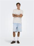 ONSKIAN LIFE REG SEERSUCKER SS TEE NOOS cloud dancer