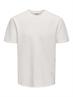 ONSKIAN LIFE REG SEERSUCKER SS TEE NOOS cloud dancer