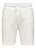ONSKIAN LIFE STRAIGHT SEERS. SHORTS NOOS cloud dancer