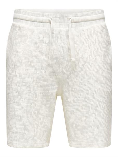 ONSKIAN LIFE STRAIGHT SEERS. SHORTS NOOS cloud dancer