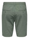 ONSLEO LIFE 0009 SEERSUCKER SHORTS NOOS castor gray