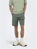 ONSLEO LIFE 0009 SEERSUCKER SHORTS NOOS castor gray
