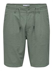 ONSLEO LIFE 0009 SEERSUCKER SHORTS NOOS castor gray