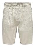 ONSLEO LIFE 0009 SEERSUCKER SHORTS NOOS silver lining