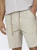 ONSLEO LIFE 0009 SEERSUCKER SHORTS NOOS silver lining