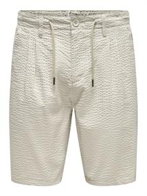 ONSLEO LIFE 0009 SEERSUCKER SHORTS NOOS silver lining