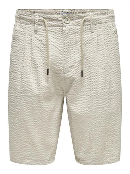 ONSLEO LIFE 0009 SEERSUCKER SHORTS NOOS silver lining