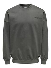 ONSLES CLASSIQUES RLX CREWNECK grey pinstripe