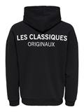 ONSLESCLASSIQUES RLX HOODIE SWEAT CS black