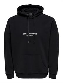 ONSLESCLASSIQUES RLX HOODIE SWEAT CS black