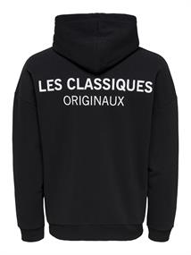 ONSLESCLASSIQUES RLX HOODIE SWEAT CS black