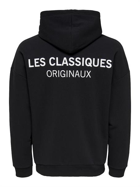 ONSLESCLASSIQUES RLX HOODIE SWEAT CS black