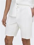 ONSLINUS 0007 COT LIN SHORTS NOOS bright white