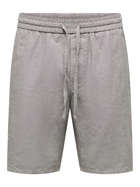 ONSLINUS 0007 COT LIN SHORTS NOOS bungee cord