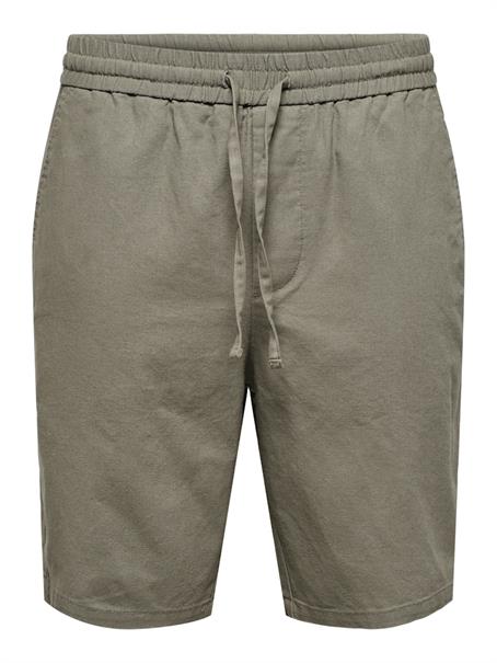 ONSLINUS 0007 COT LIN SHORTS NOOS fallen rock