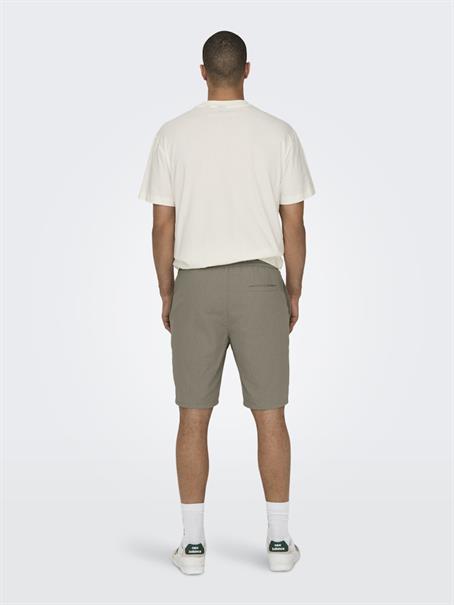 ONSLINUS 0007 COT LIN SHORTS NOOS fallen rock
