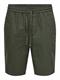 ONSLINUS 0007 COT LIN SHORTS NOOS olive night