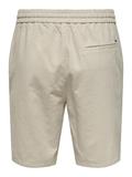 ONSLINUS 0007 COT LIN SHORTS NOOS silver lining