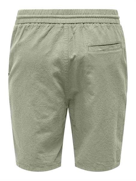 ONSLINUS 0007 COT LIN SHORTS NOOS tea