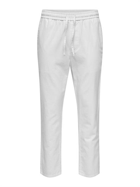 ONSLINUS CROP 0007 COT LIN PNT NOOS bright white