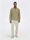 ONSLINUS CROP 0007 COT LIN PNT NOOS silver lining