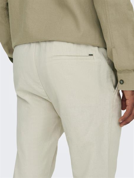 ONSLINUS CROP 0007 COT LIN PNT NOOS silver lining