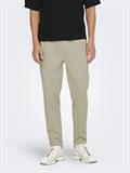 ONSLINUS CROP TAP 0192 PANT silver lining