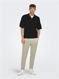 ONSLINUS CROP TAP 0192 PANT silver lining