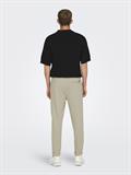 ONSLINUS CROP TAP 0192 PANT silver lining