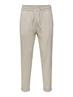 ONSLINUS CROP TAP 0192 PANT silver lining