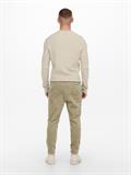 ONSLINUS CROPPED CORD 9912 PANT NOOS chinchilla