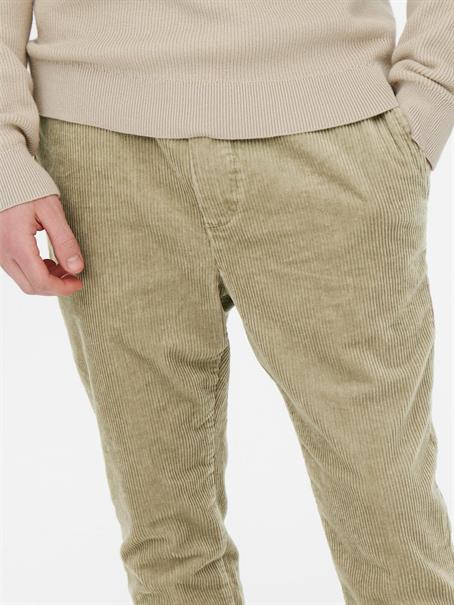 ONSLINUS CROPPED CORD 9912 PANT NOOS chinchilla