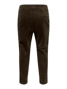 ONSLINUS CROPPED CORD 9912 PANT NOOS slate black