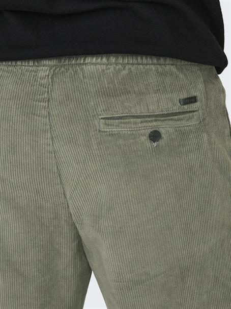 ONSLINUS TAP CORDUROY 0185 PANT NOOS castor gray