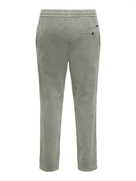 ONSLINUS TAP CORDUROY 0185 PANT NOOS castor gray