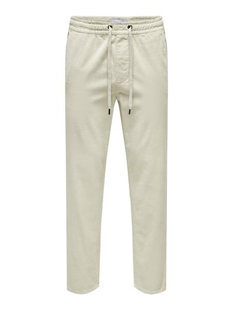 ONSLINUS TAP CORDUROY 0185 PANT NOOS silver lining