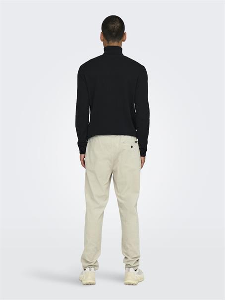 ONSLINUS TAP CORDUROY 0185 PANT NOOS silver lining
