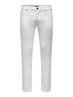 ONSLOOM LIFE SLIM TWILL 4452 PANT white