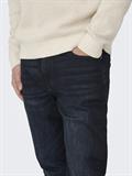 ONSLOOM SLIM B. BLACK 6921 MAT DNM NOOS blue black denim