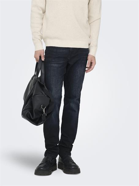ONSLOOM SLIM B. BLACK 6921 MAT DNM NOOS blue black denim