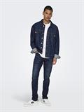 ONSLOOM SLIM DB 6749 MAT DNM NOOS dark blue denim