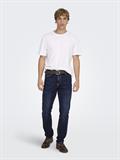 ONSLOOM SLIM DB 6749 MAT DNM NOOS dark blue denim