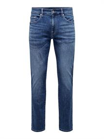 ONSLOOM SLIM MB 6756 MAT DNM NOOS medium blue denim