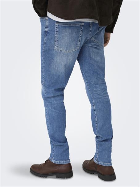 ONSLOOM SLIM MB 6756 MAT DNM NOOS medium blue denim