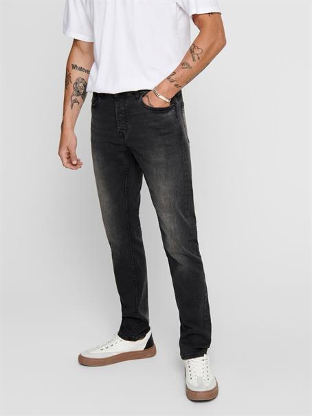 ONSLOOM SLIM WASH BLK 0447 DIA DNM NOOS black denim