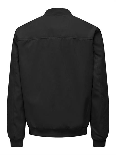 ONSLUCAS FAKE SUEDE BOMBER OTW NOOS black